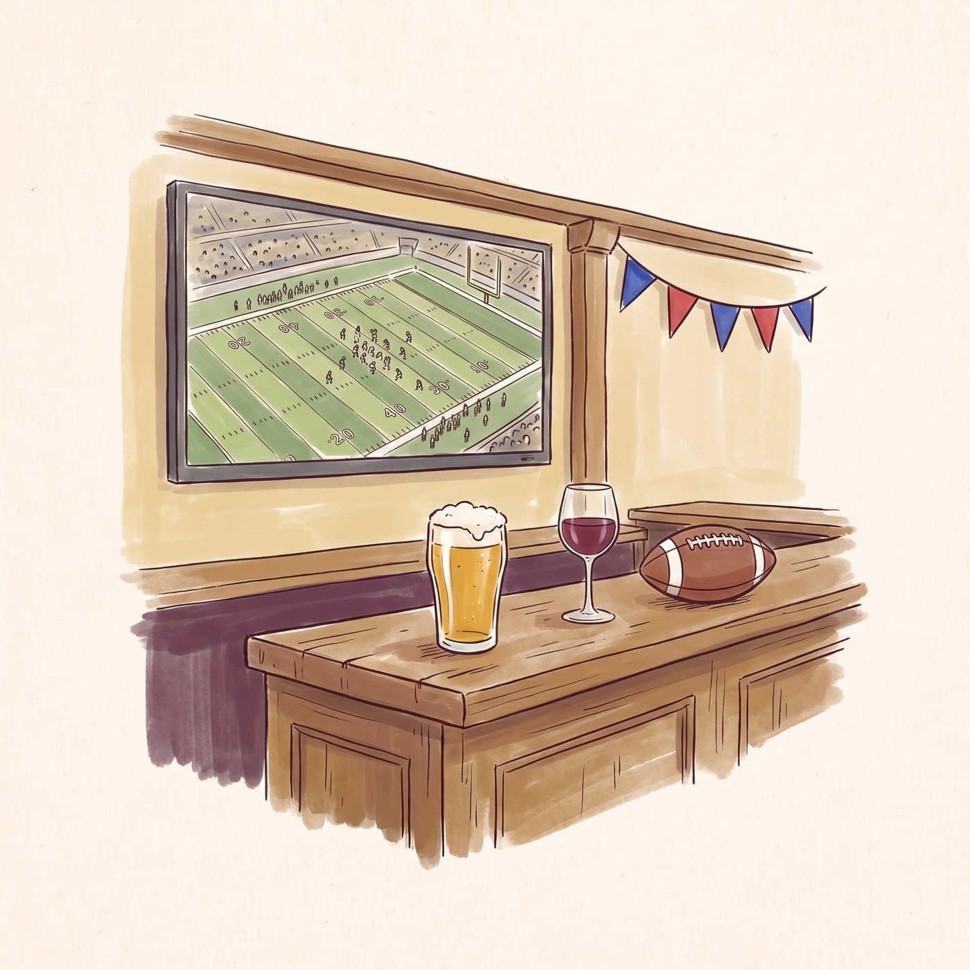 Sunday Football Watch Party