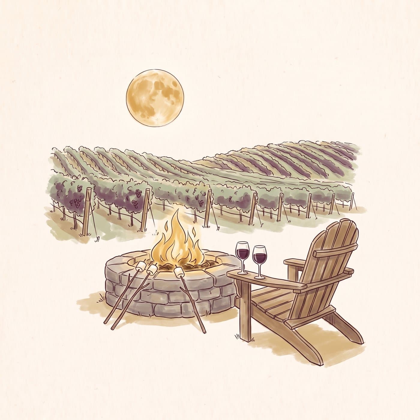 Vineyard Harvest Night