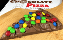 CHOCOLATE PIZZA DECORATED PEANUTBUTTER CUP
