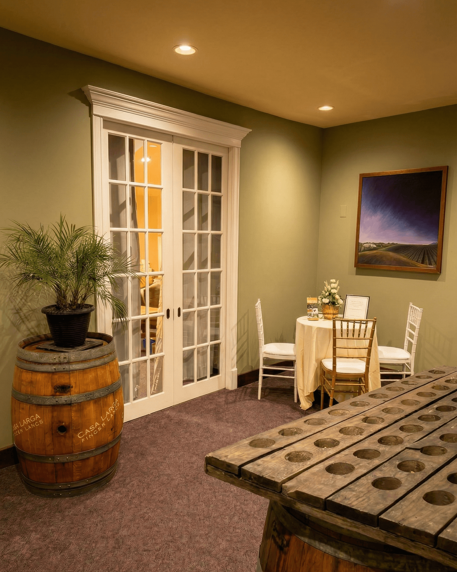 Elegant lobby and entrance