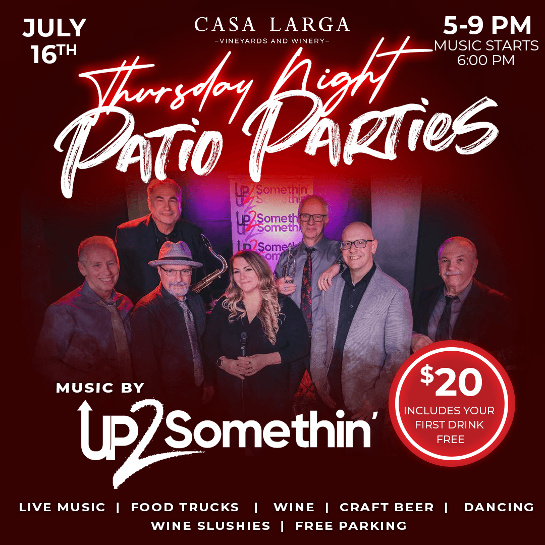 Patio Party - Up2somethin' | July 16, 2026