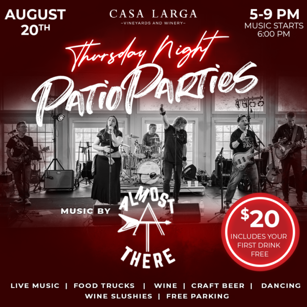 08/20/26 Patio Party - Almost There