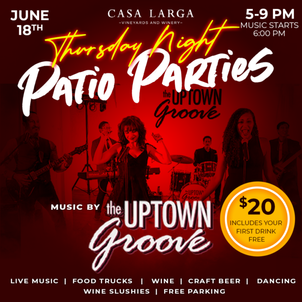 06/18/2026 Patio Party - Uptown Groove