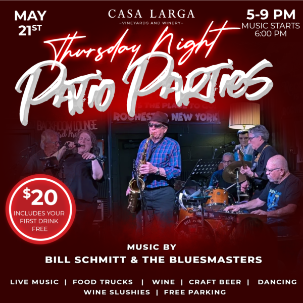 05/21/2026 Patio Party - Bill Schmitt & The Bluesmasters