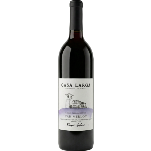 Casa Larga Cab Merlot 750ml wine bottle