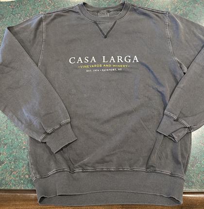 ADULT CREW NECK CASA LARGA- COAL