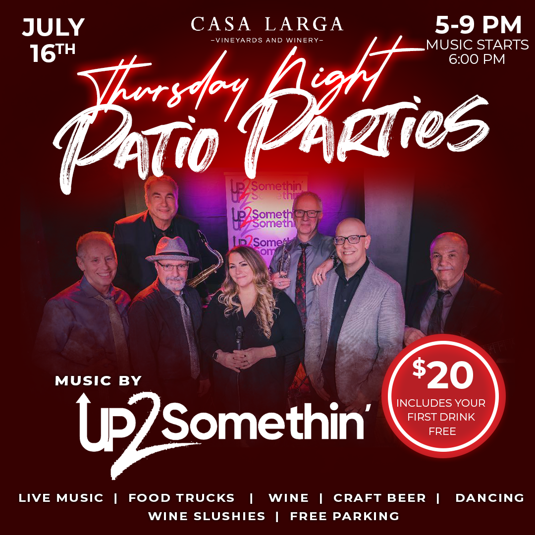 07/16/2026 Patio Party - Up2somethin'